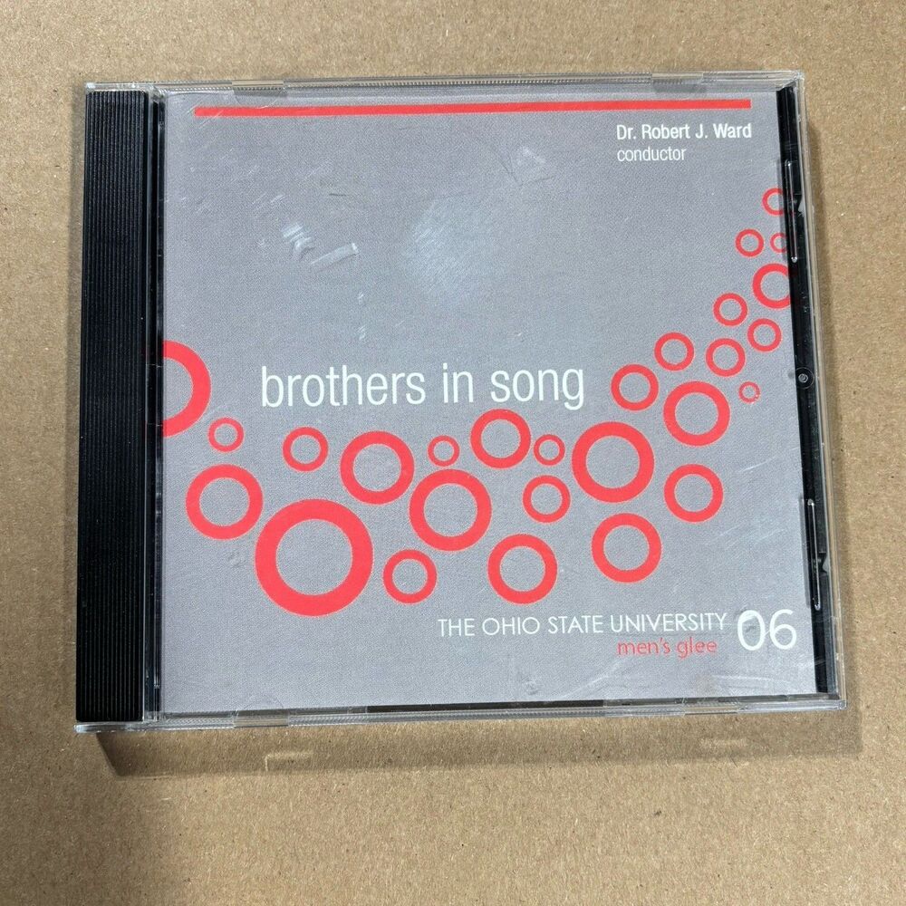 Brothers In Song Ohio State University Men's Glee Club Dr. Robert J.Ward CD Rare